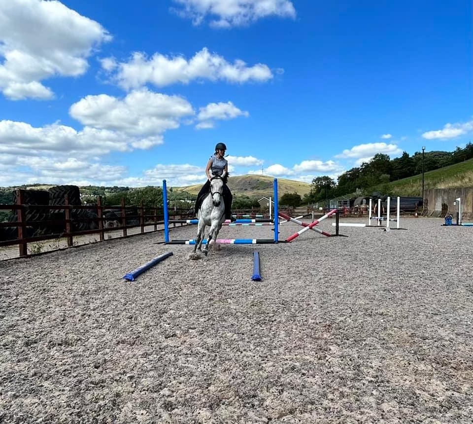Rider on Jump and Polework Clinic July 2023